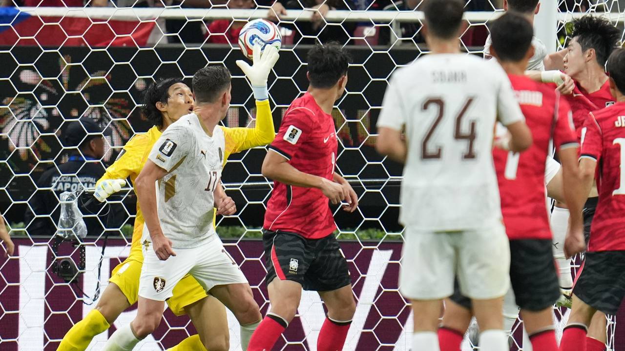 Tor für Tschechien gegen Südkorea bei der WM 2026.
