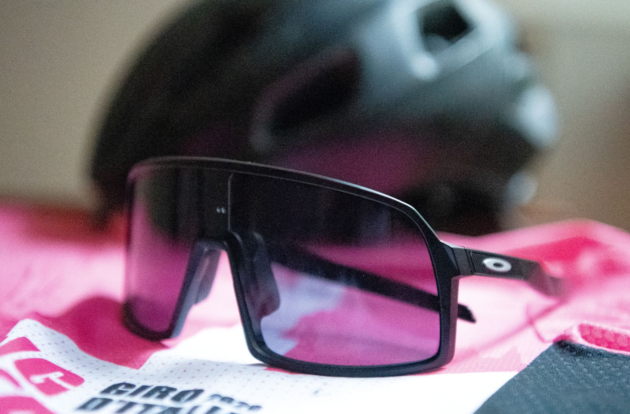 Eine Sportbrille