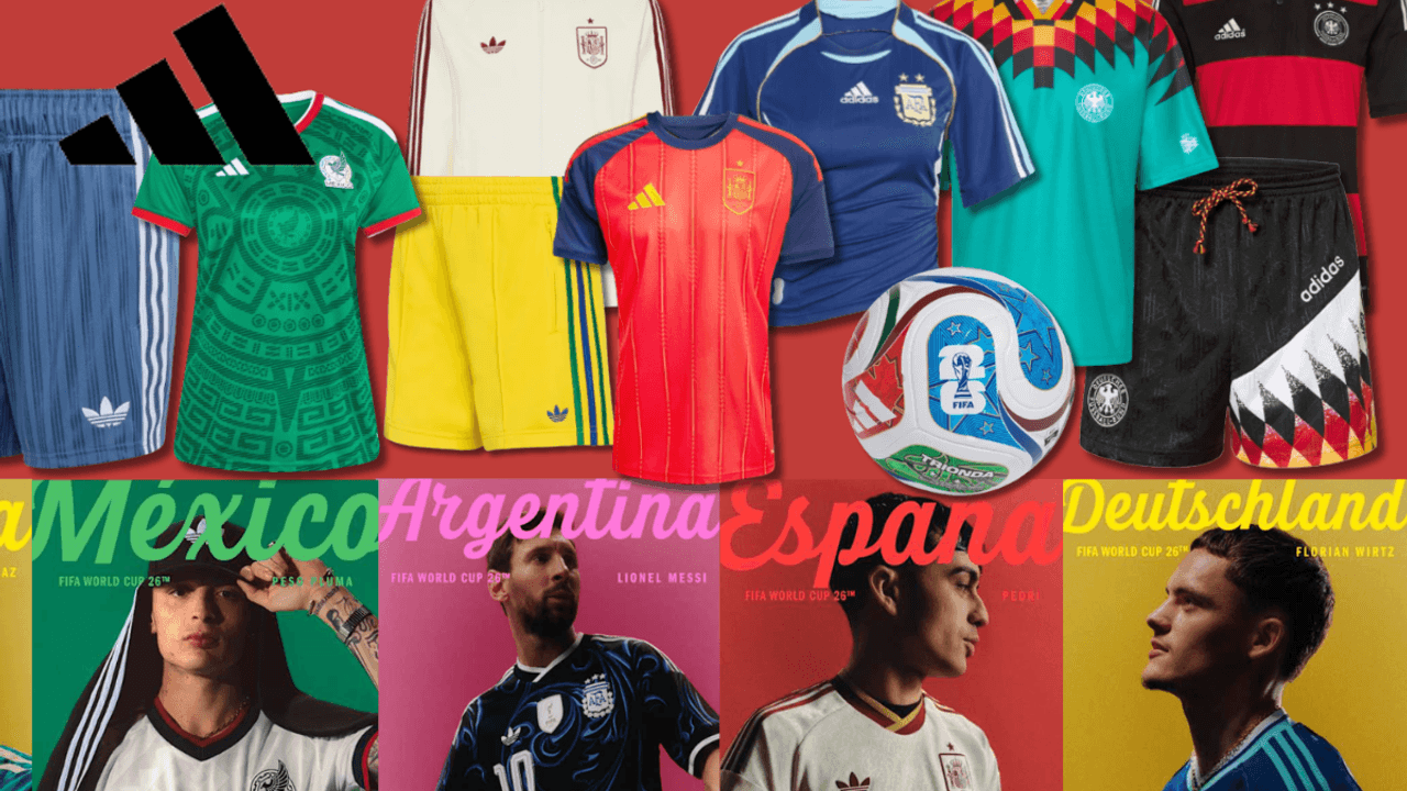 Trikots, Hosen & mehr aus der Adidas Fußball Kollektion.
