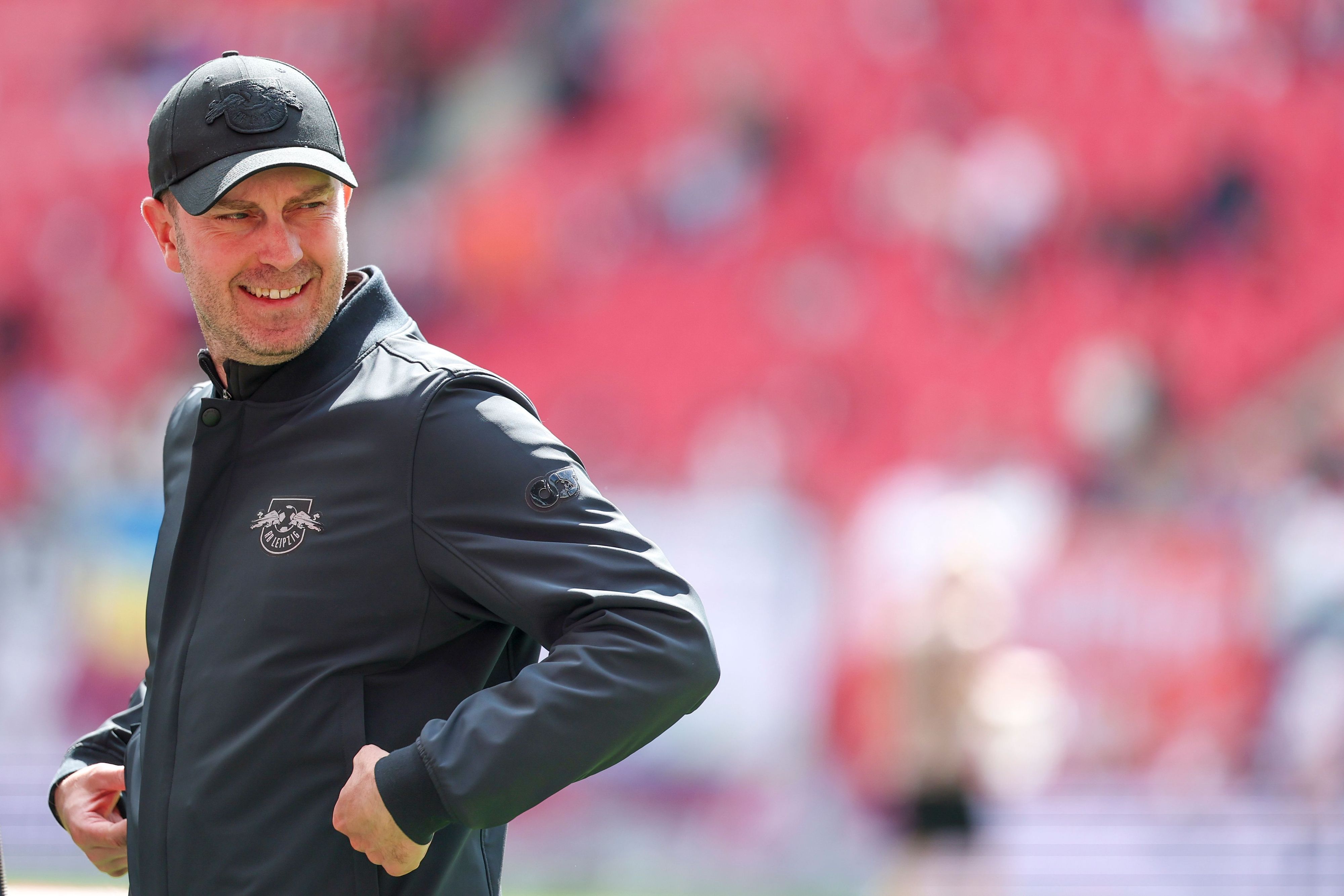 Trainer Ole Werner vor dem Spiel von RB Leipzig gegen den FC Bayern.