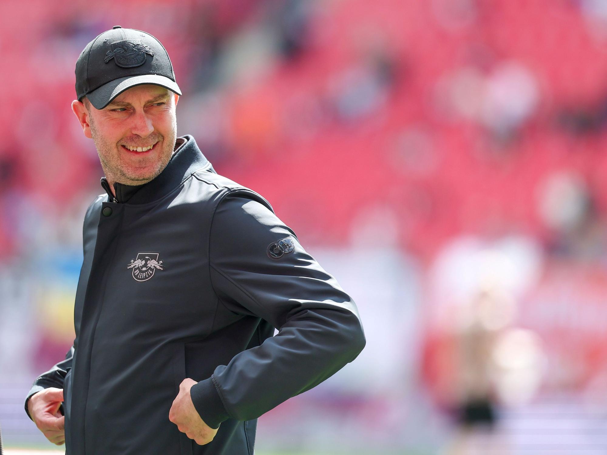 Trainer Ole Werner vor dem Spiel von RB Leipzig gegen den FC Bayern.