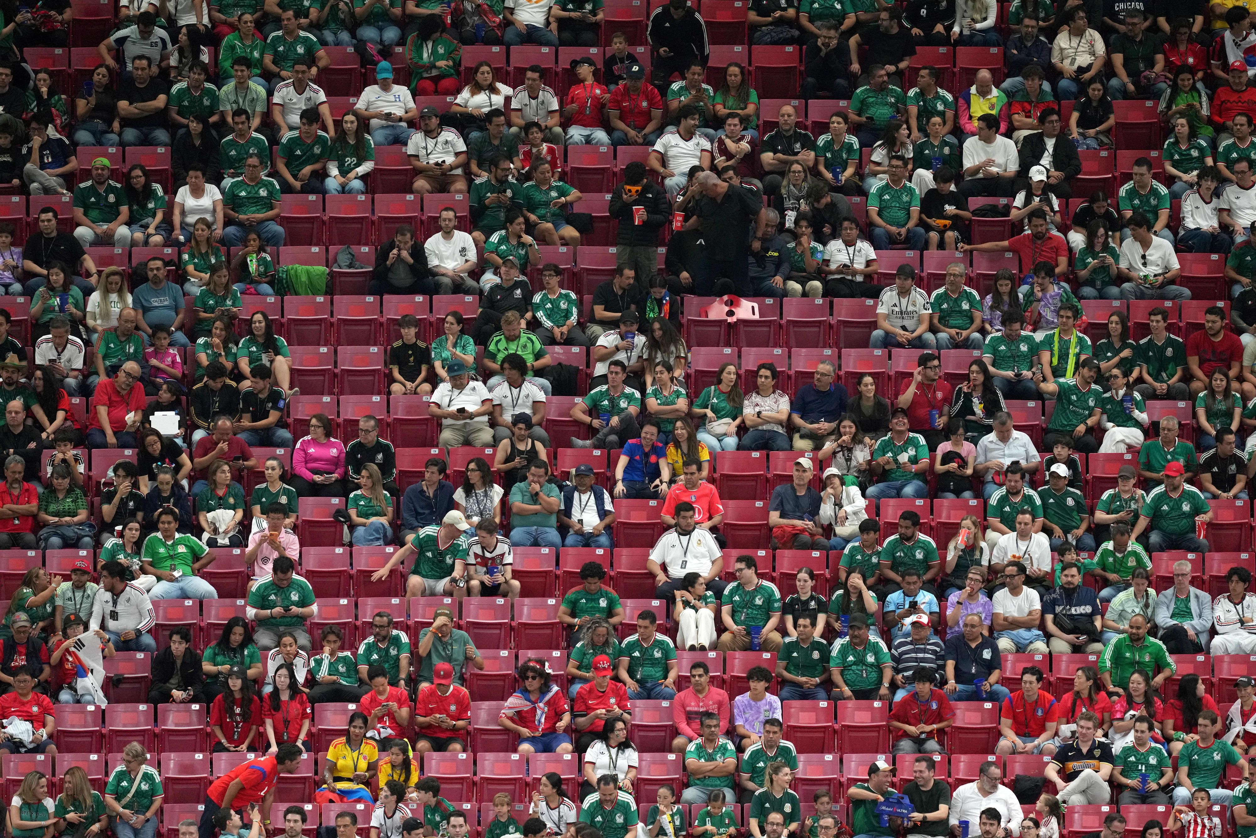 Hymnenzeremonie bei der WM 2026 beim Spiel zwischen Südkorea und Tschechien.