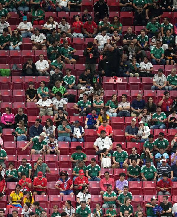 Blick ins WM-Stadion in Guadalajara.