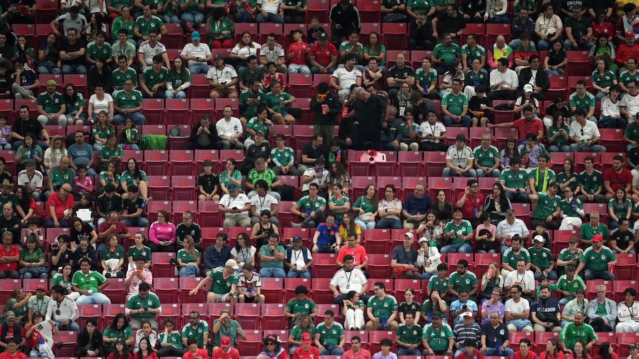 Blick ins WM-Stadion in Guadalajara.