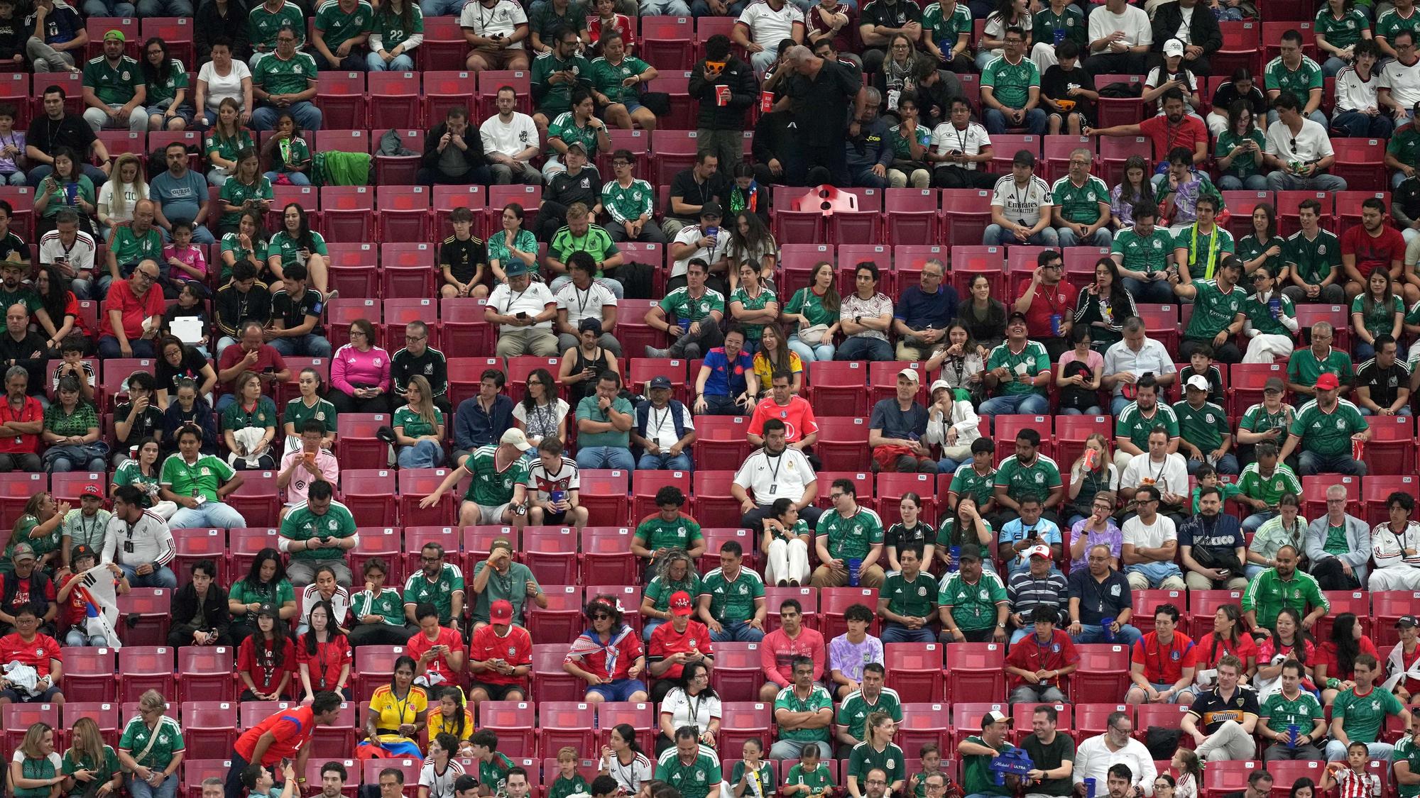 Hymnenzeremonie bei der WM 2026 beim Spiel zwischen Südkorea und Tschechien.