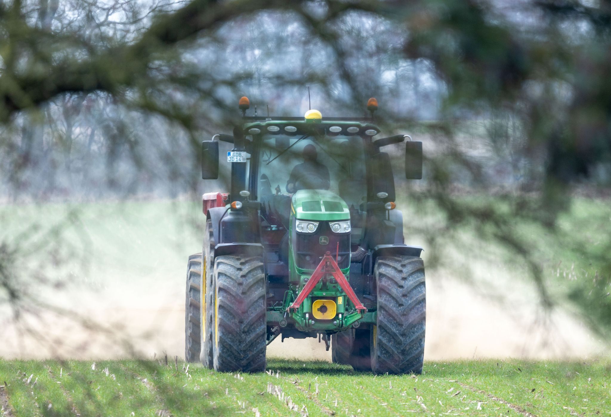 Unfall mit Traktor