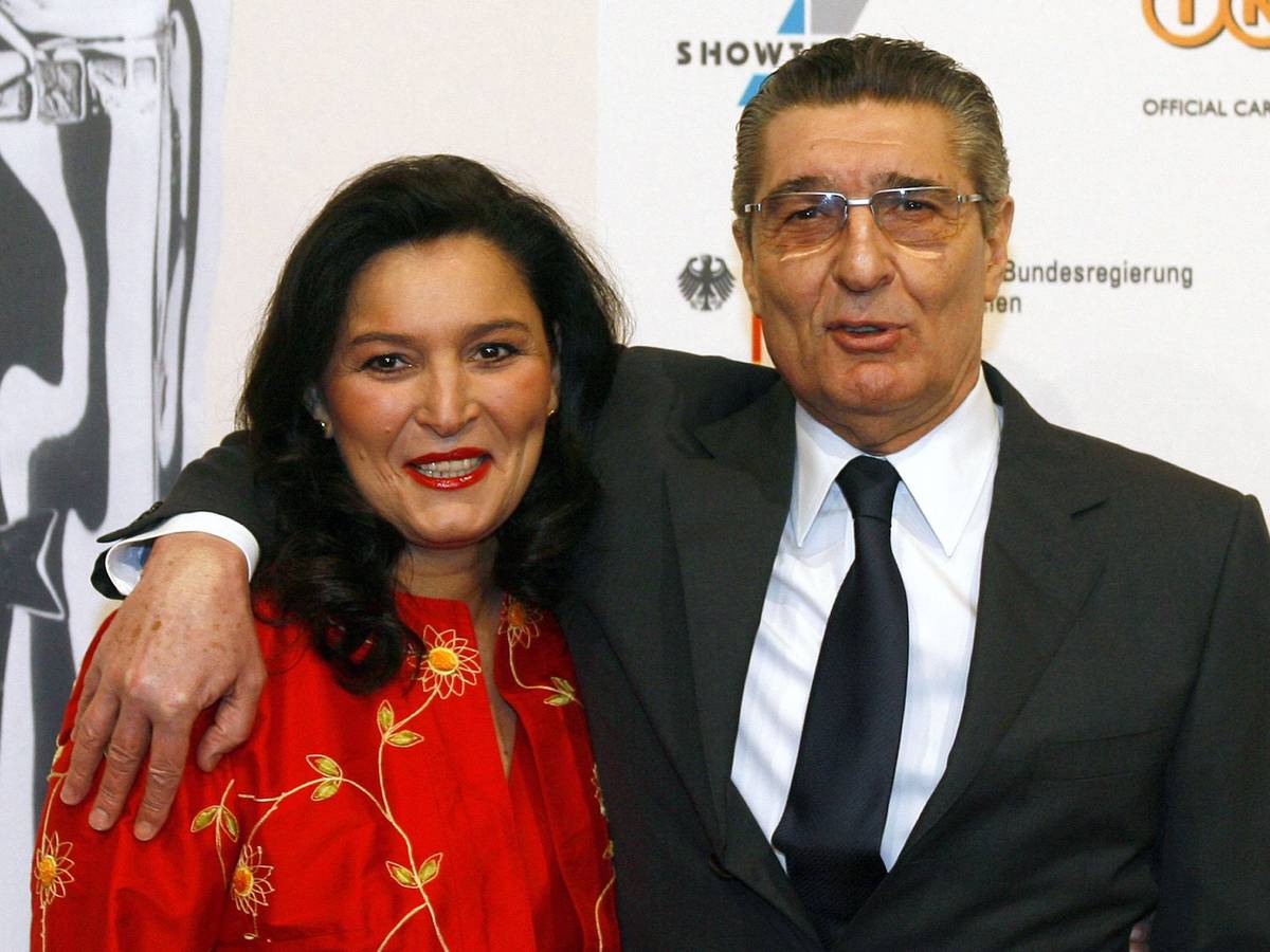 Rudi Assauer mit Tochter Bettina Michel