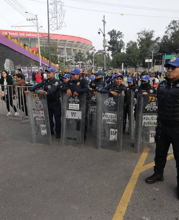 Polizei in Mexiko bei der WM 2026 im Einsatz.