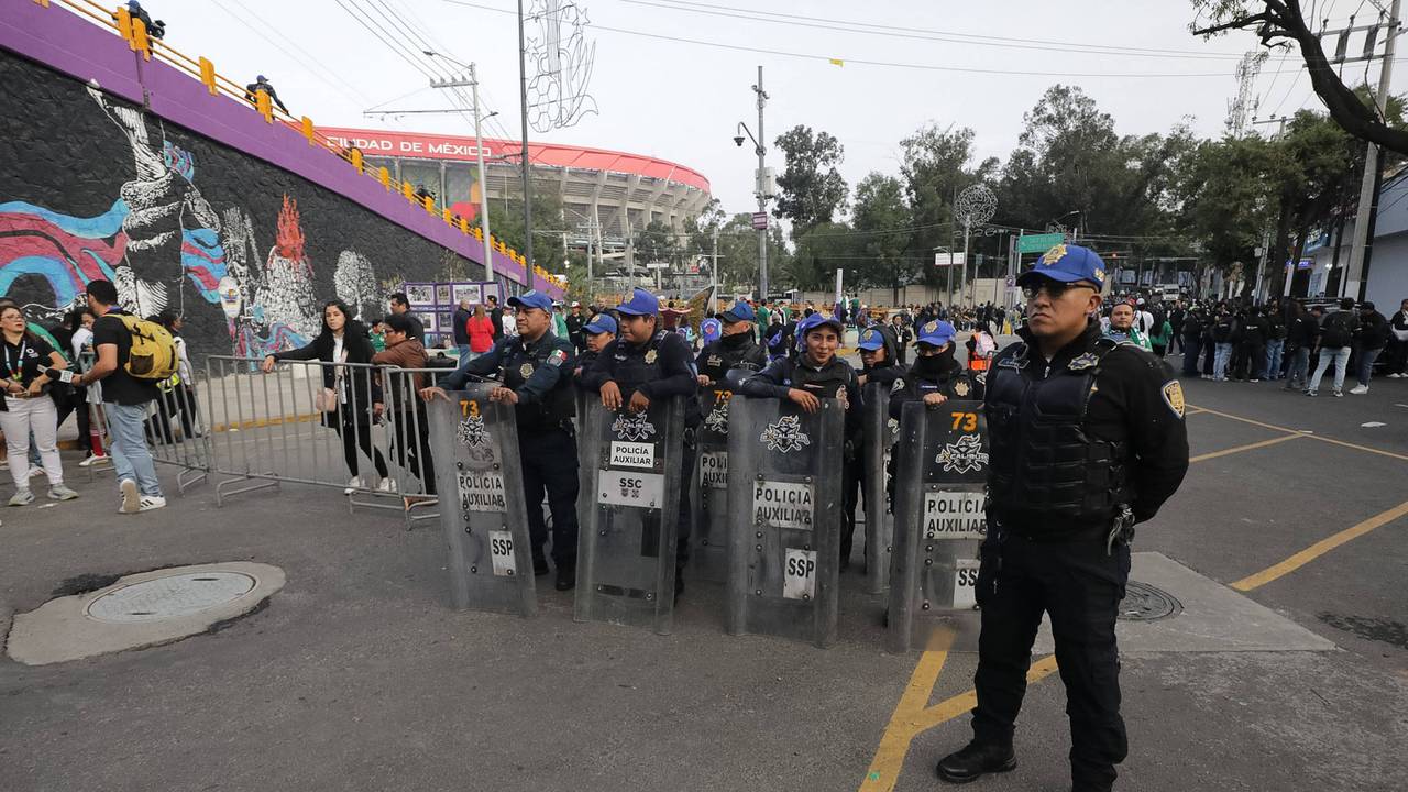 Polizei in Mexiko bei der WM 2026 im Einsatz.