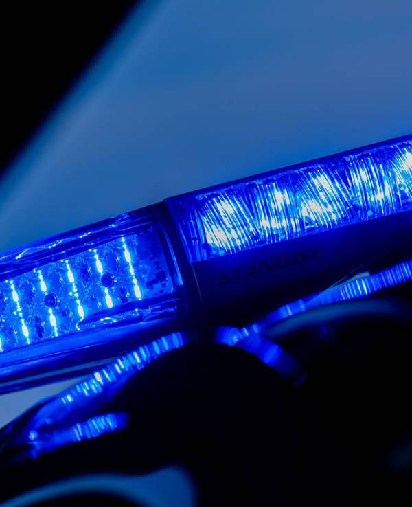 Blaulicht der Polizei