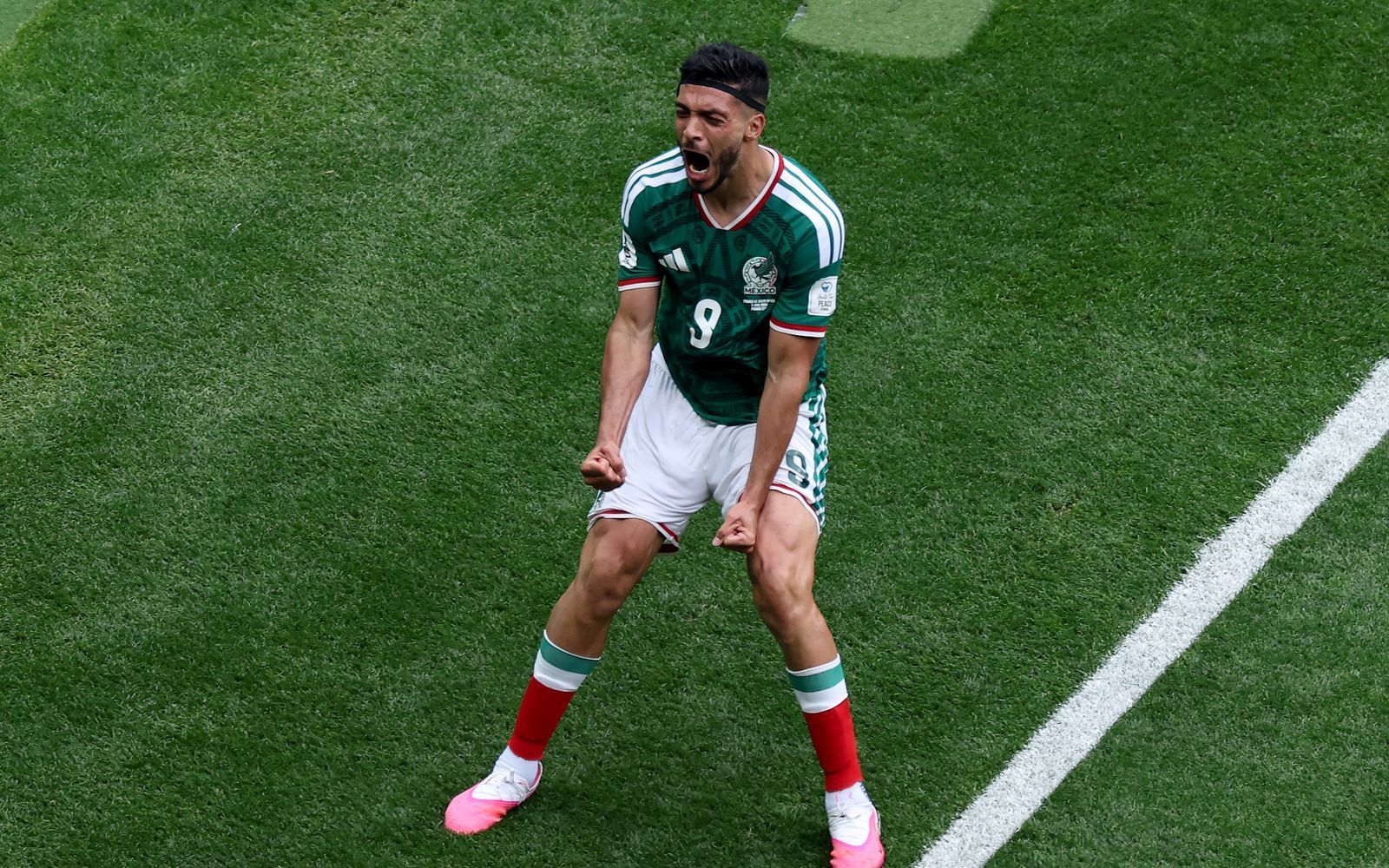 Mexiko gewann das Auftaktspiel der WM gegen Südafrika mit 2:0. Ein Tor steuerte Raul Jimenez bei. (Bild: Getty Images / Kevin C. Cox)
