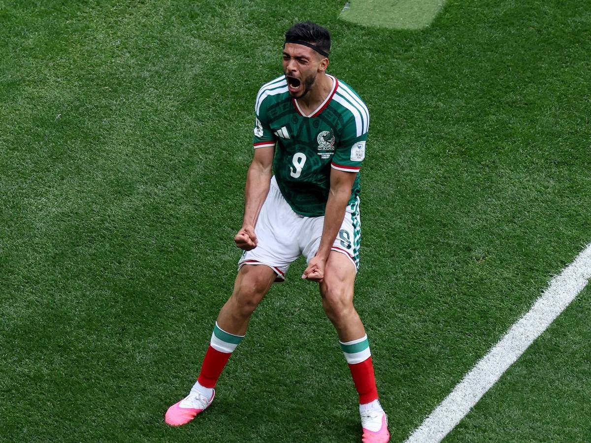 Mexiko gewann das Auftaktspiel der WM gegen Südafrika mit 2:0. Ein Tor steuerte Raul Jimenez bei. (Bild: Getty Images / Kevin C. Cox)