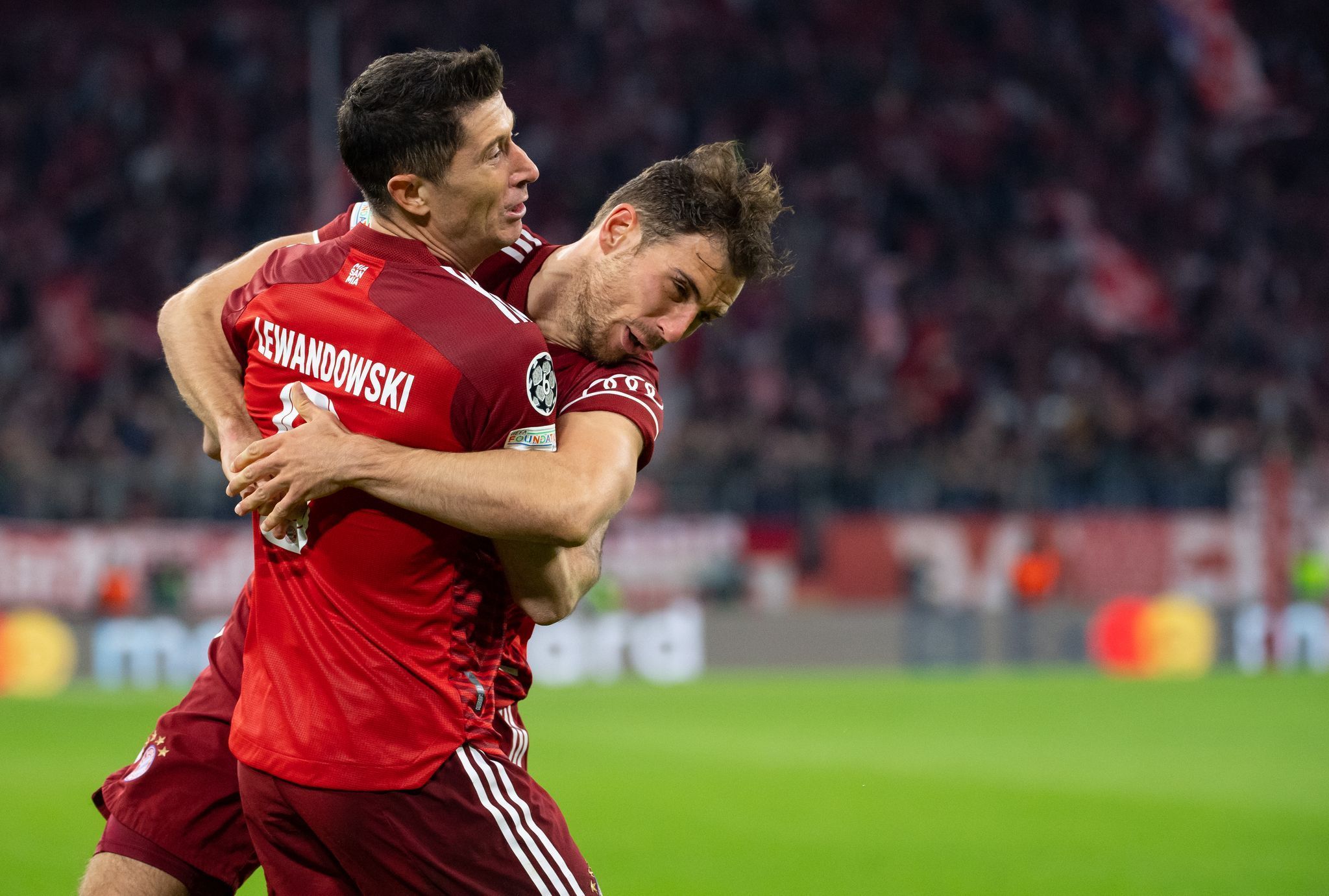 Robert Lewandowski und Leon Goretzka