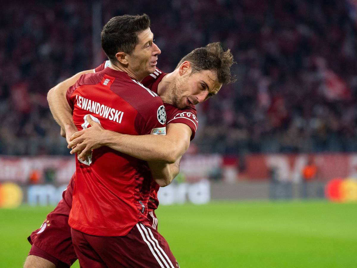 Robert Lewandowski und Leon Goretzka
