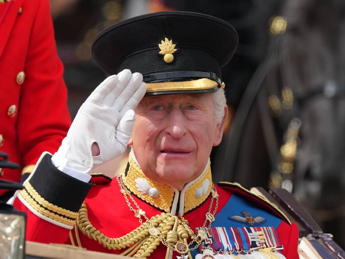 Trooping the Colour in London