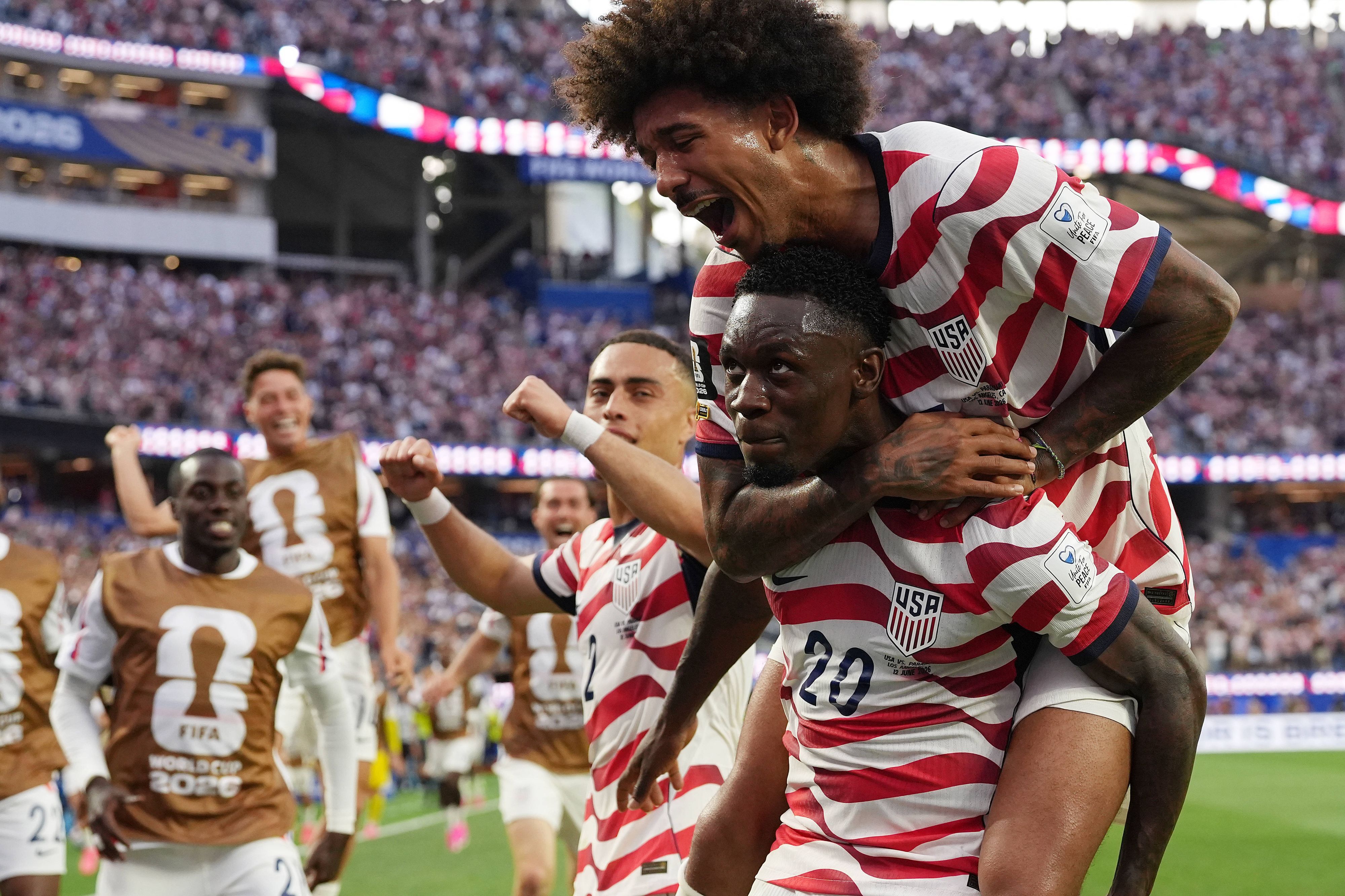 Torjubel der USA bei der WM 2026.