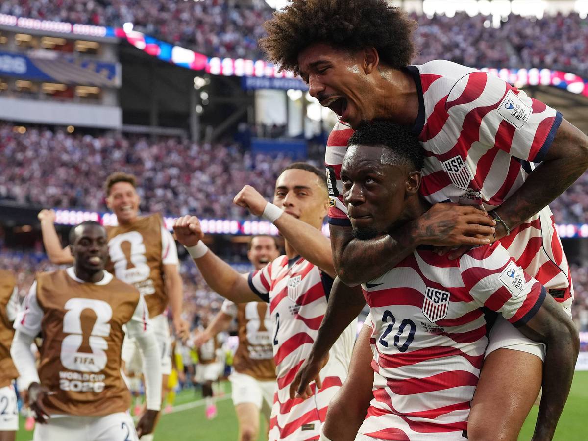 Torjubel der USA bei der WM 2026.