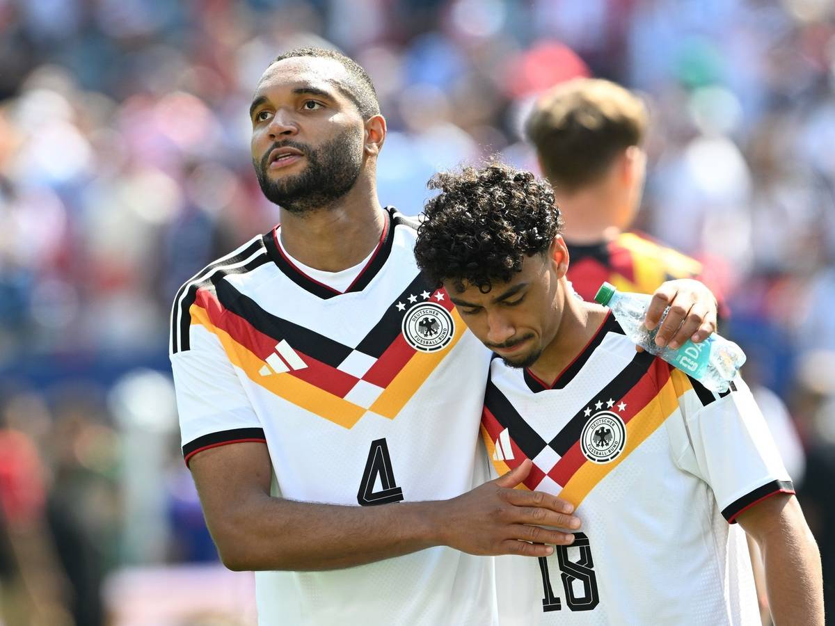 Jonathan Tah und Nathaniel Brown
