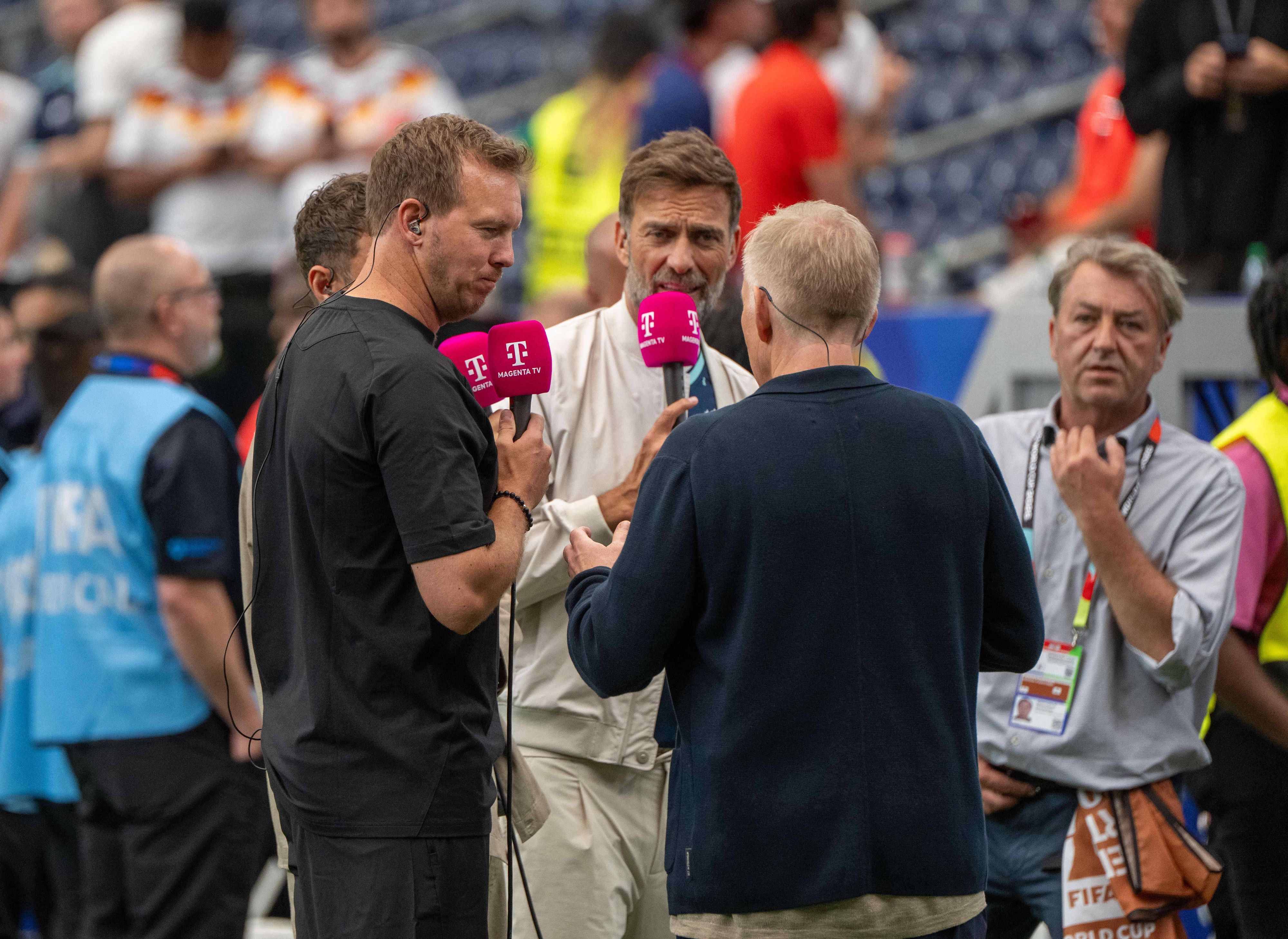 Interview mit Julian Nagelsmann bei MagentaTV.