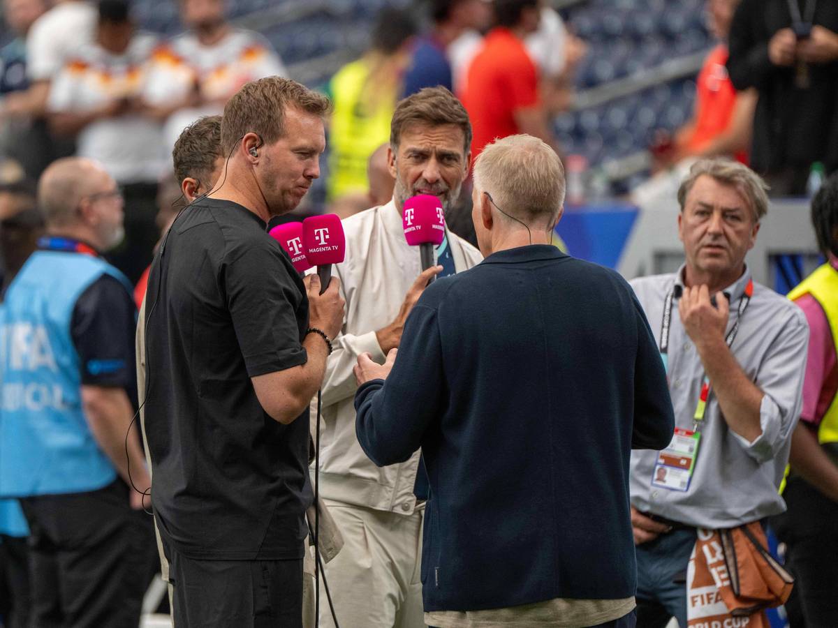 Interview mit Julian Nagelsmann bei MagentaTV.