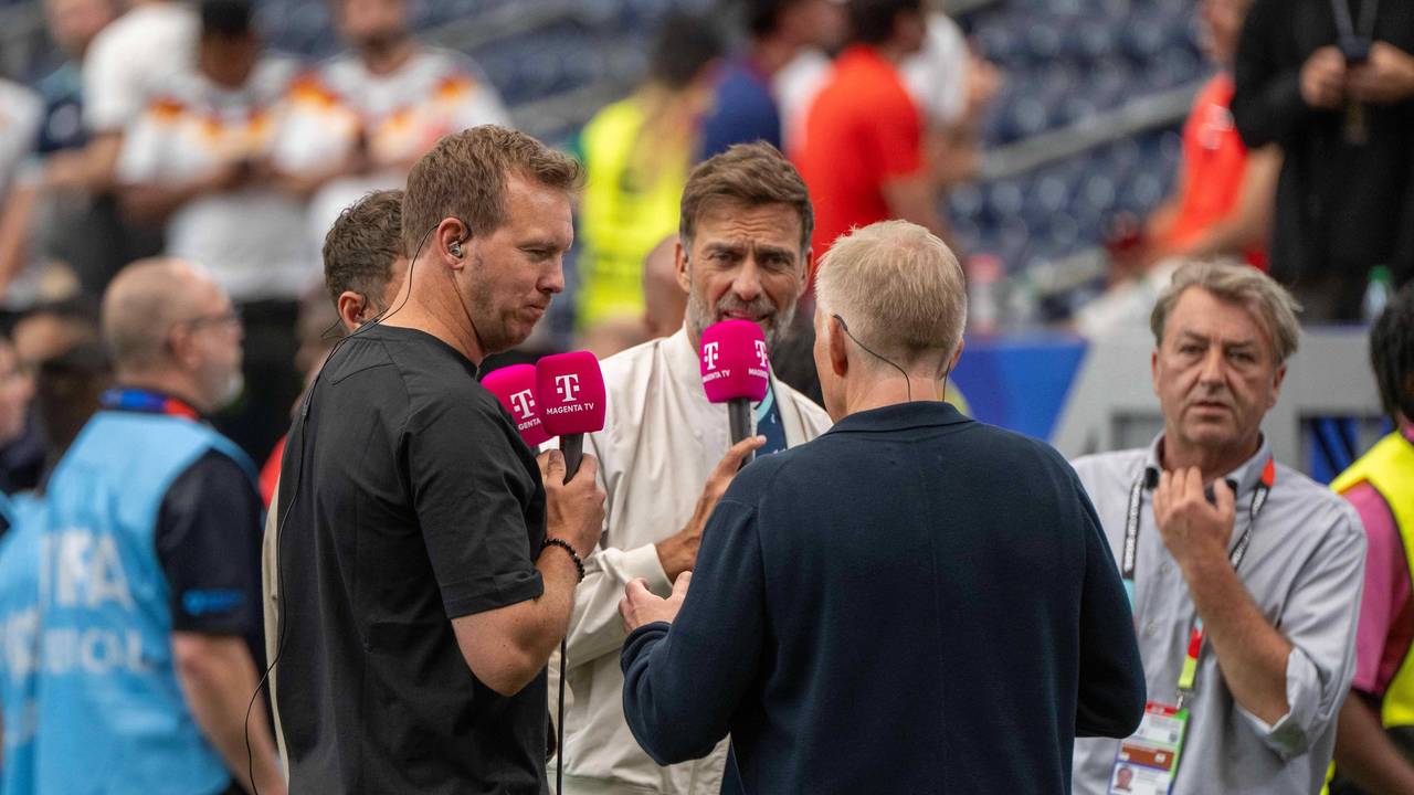 Interview mit Julian Nagelsmann bei MagentaTV.