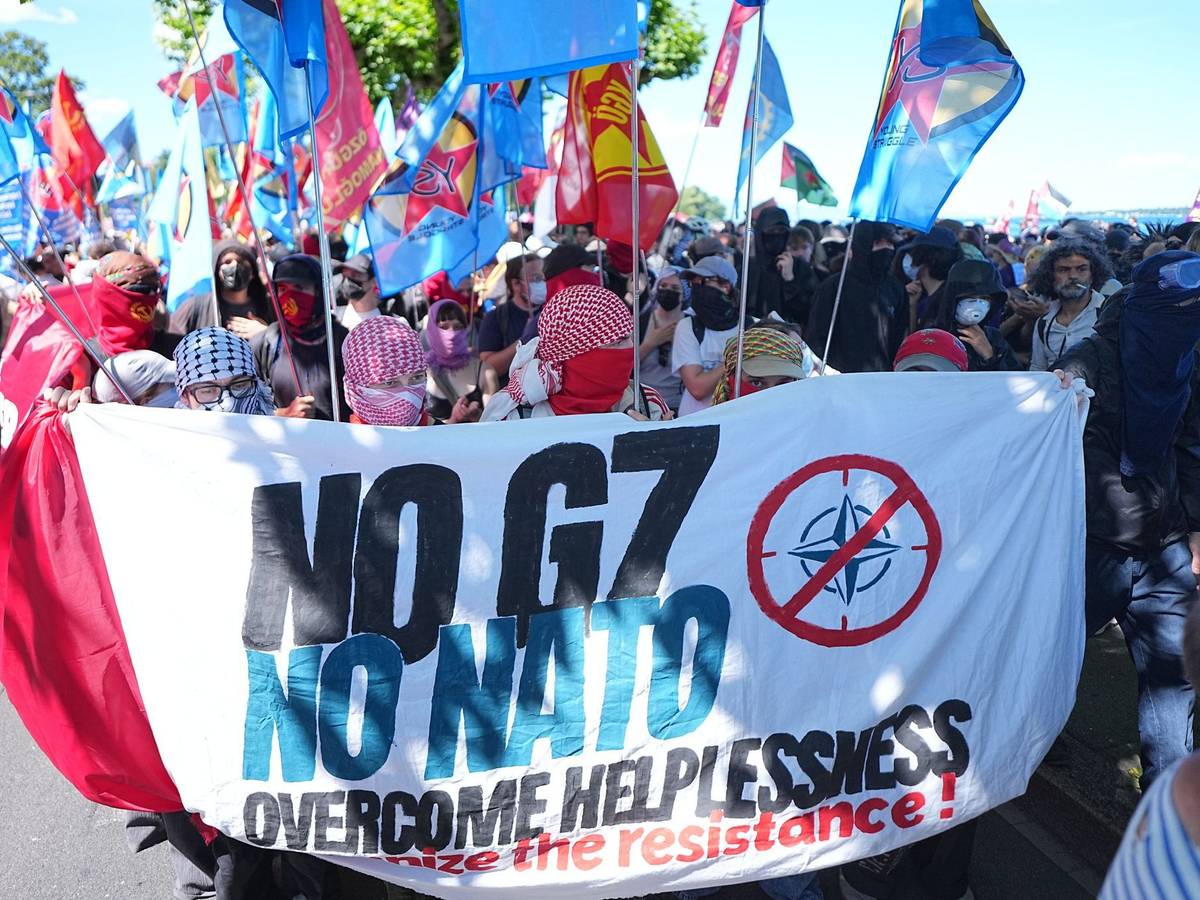 G7 Demonstrationen