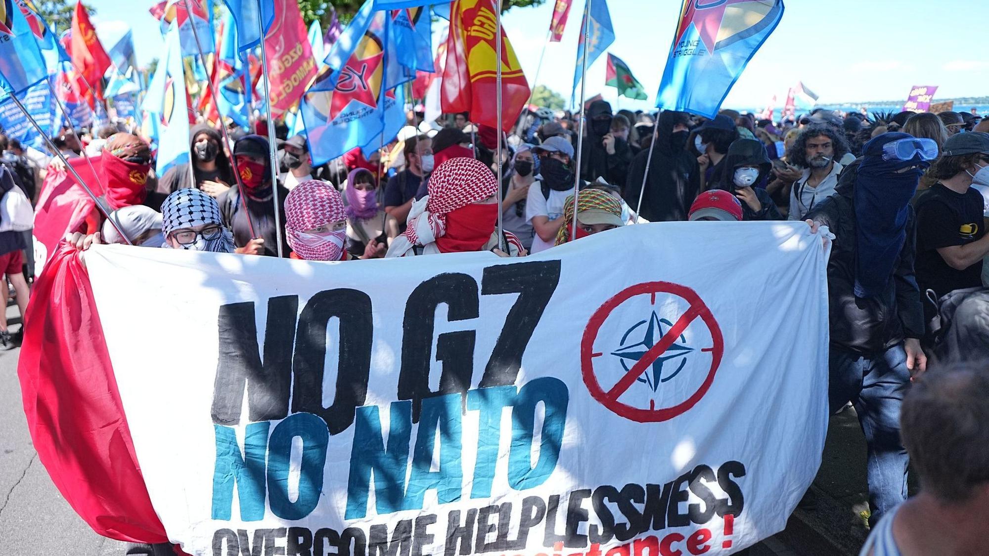 G7 Demonstrationen