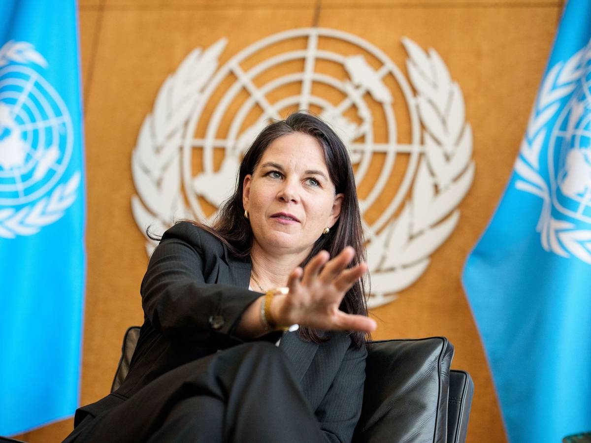 Annalena Baerbock bei der UN