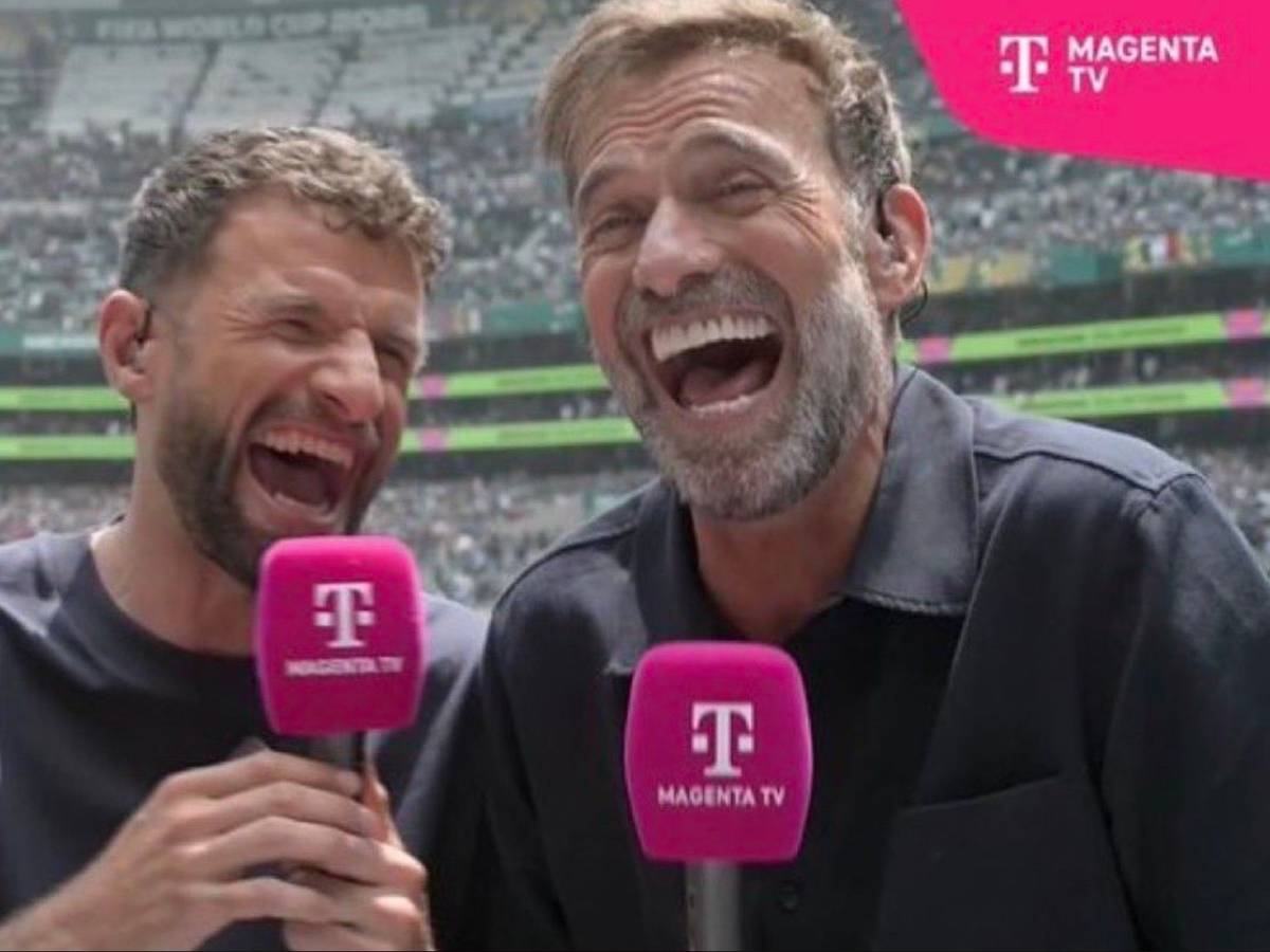 Jürgen Klopp und Thomas Müller bei MagentaTV