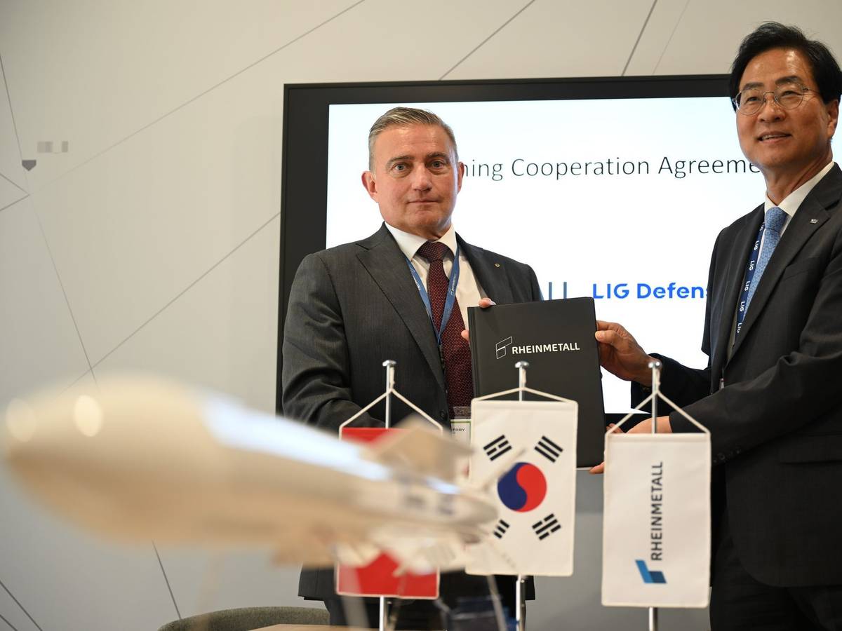 Rheinmetall kooperiert mit südkoreanischer Firma LIG D&A