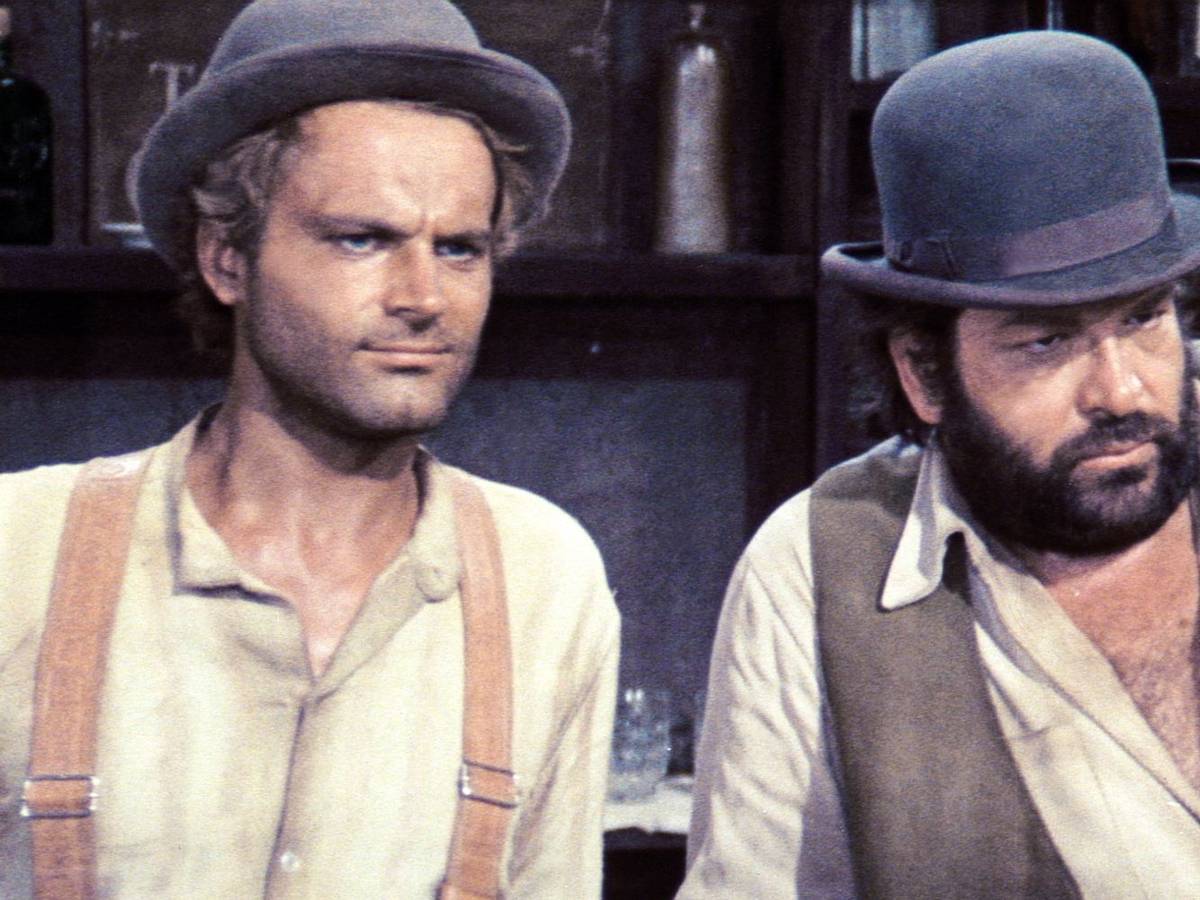 Sie waren nicht nur, aber auch in Deutschland in den 70er-Jahren absolute Publikumslieblinge: Kaum ein Leinwandduo war so erfolgreich und eigenwillig wie Bud Spencer und Terence Hill. (Bild: KabelEins/Tobis Film)