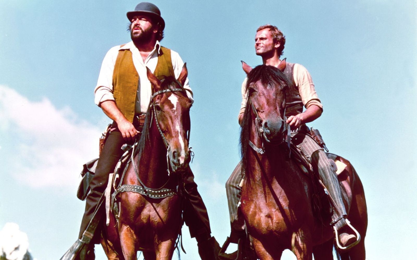 „Vier Fäuste für ein Halleluja“ gilt nicht nur als der beste Spencer-/Hill-Film. Der Western war mit über 12 Millionen Zuschauern in Deutschland der erfolgreichste Streifen der 70er-Jahre. (Bild: kabel eins)