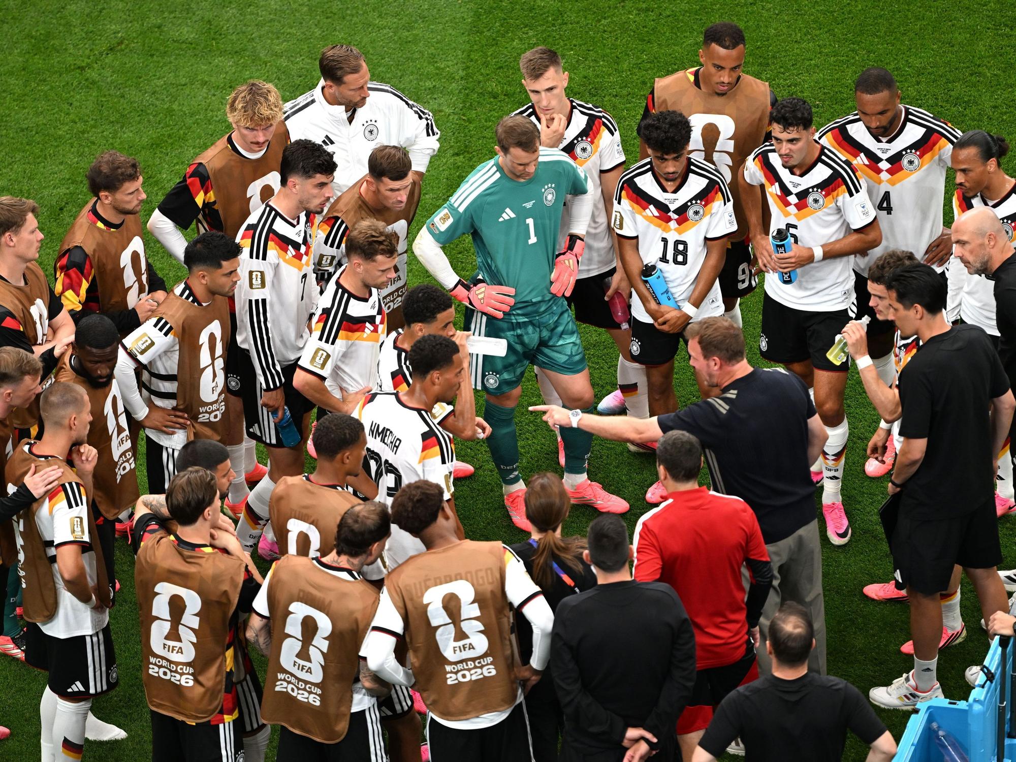 Bundestrainer Julian Nagelsmann stellt sein Team ein.