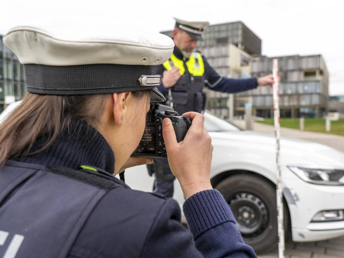 Ein von der Polizei abgesperrter Unfallort (Symbolfoto).