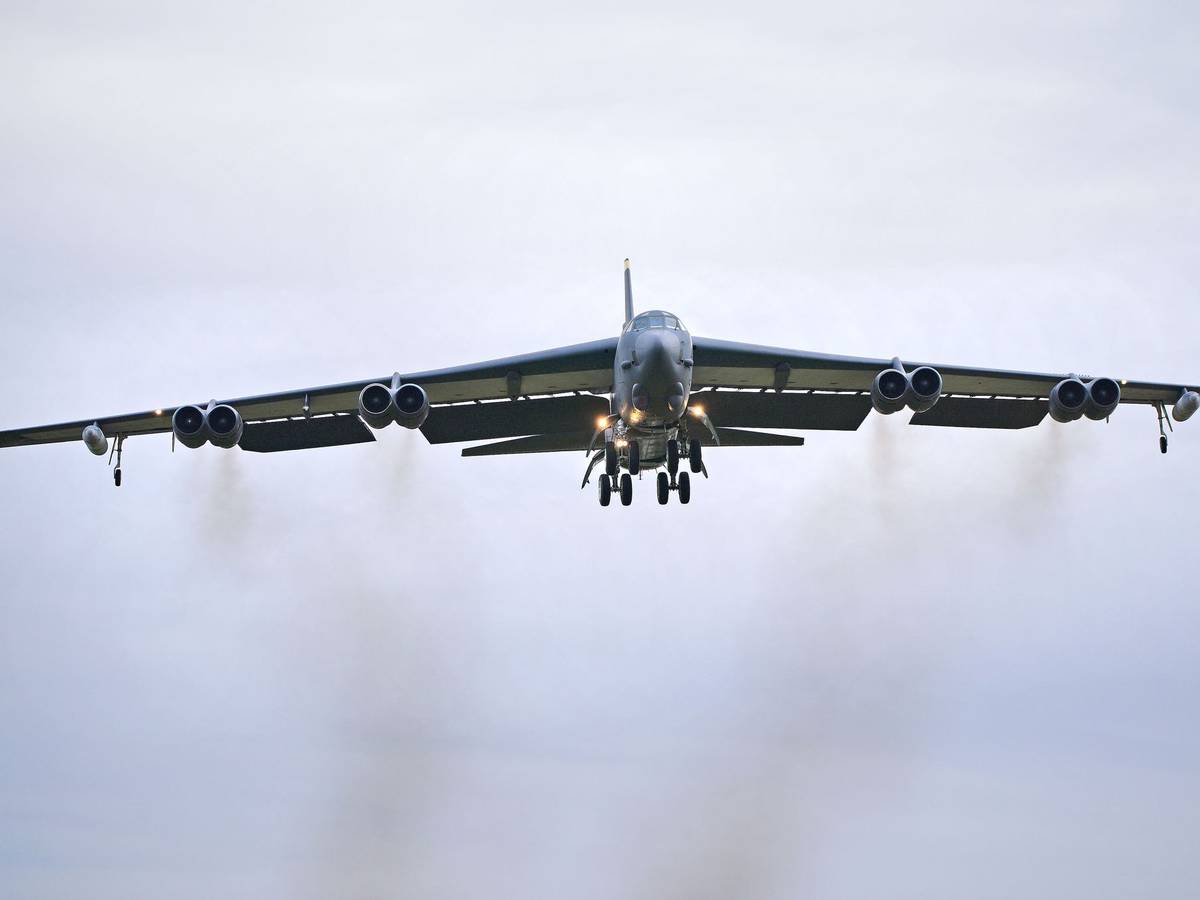 B-52-Bomber.