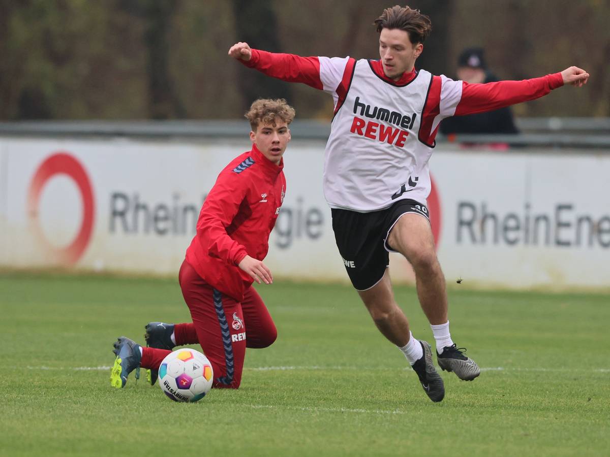 Noah Katterbach im Duell mit Meiko Wäschenbach.