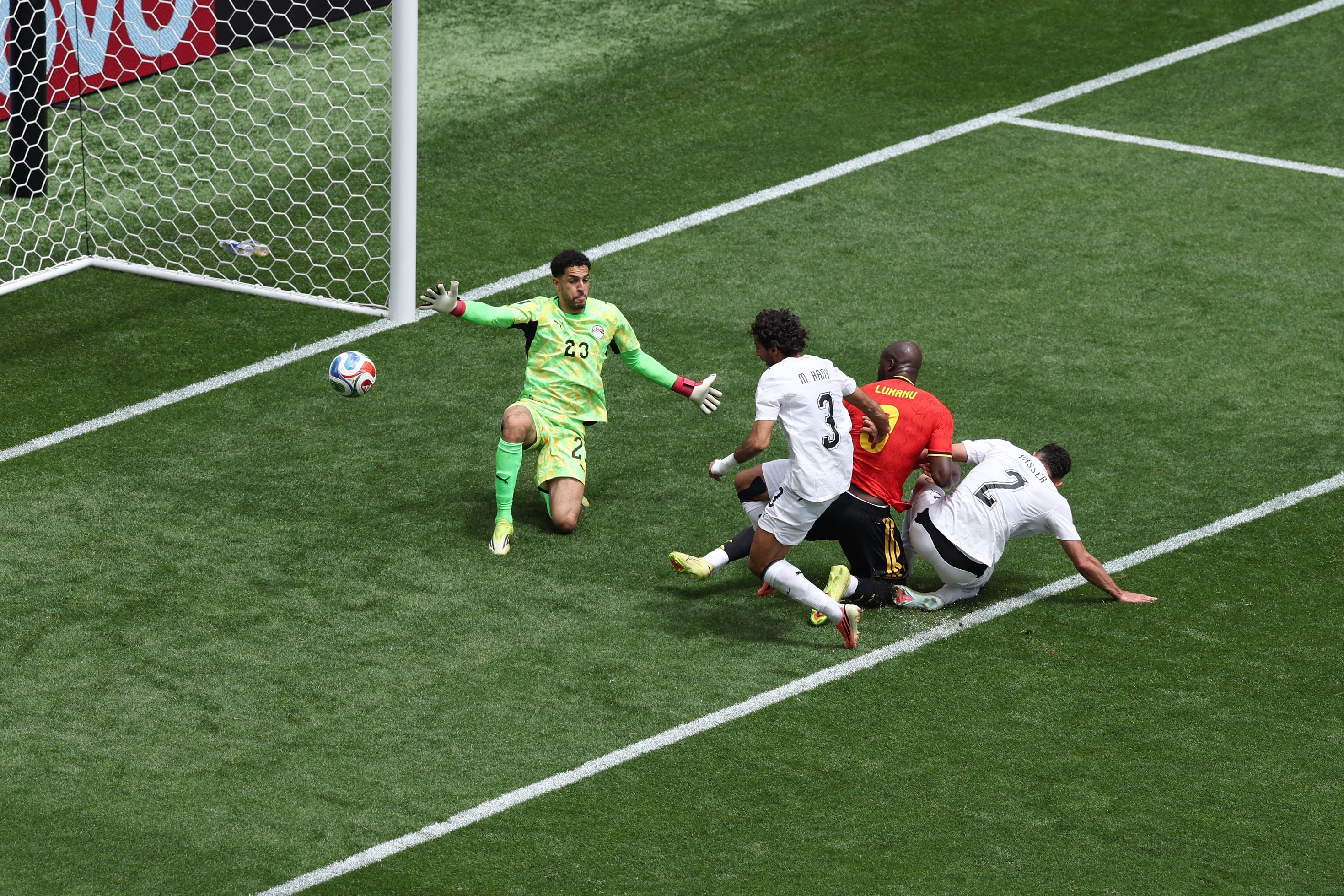 Tor für Belgien gegen Ägypten bei der WM 2026.