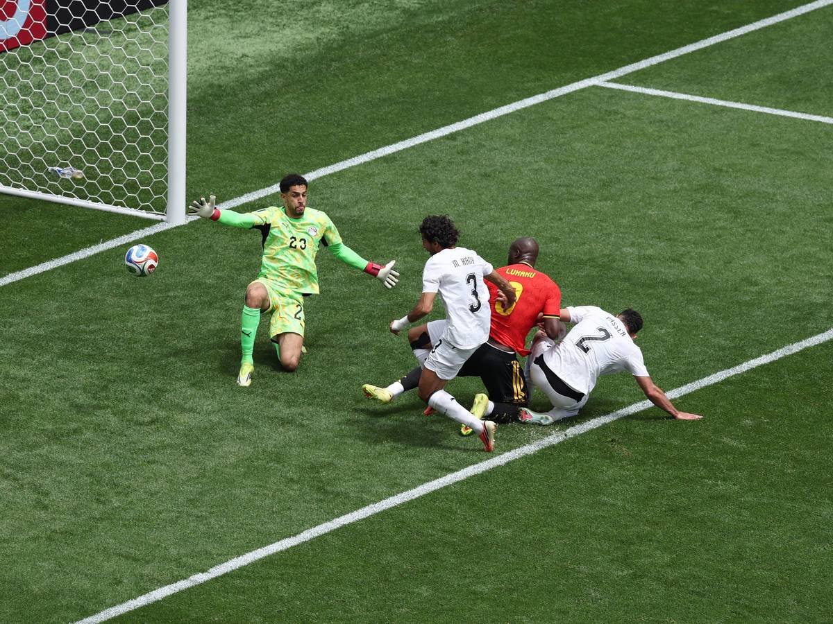 Tor für Belgien gegen Ägypten bei der WM 2026.