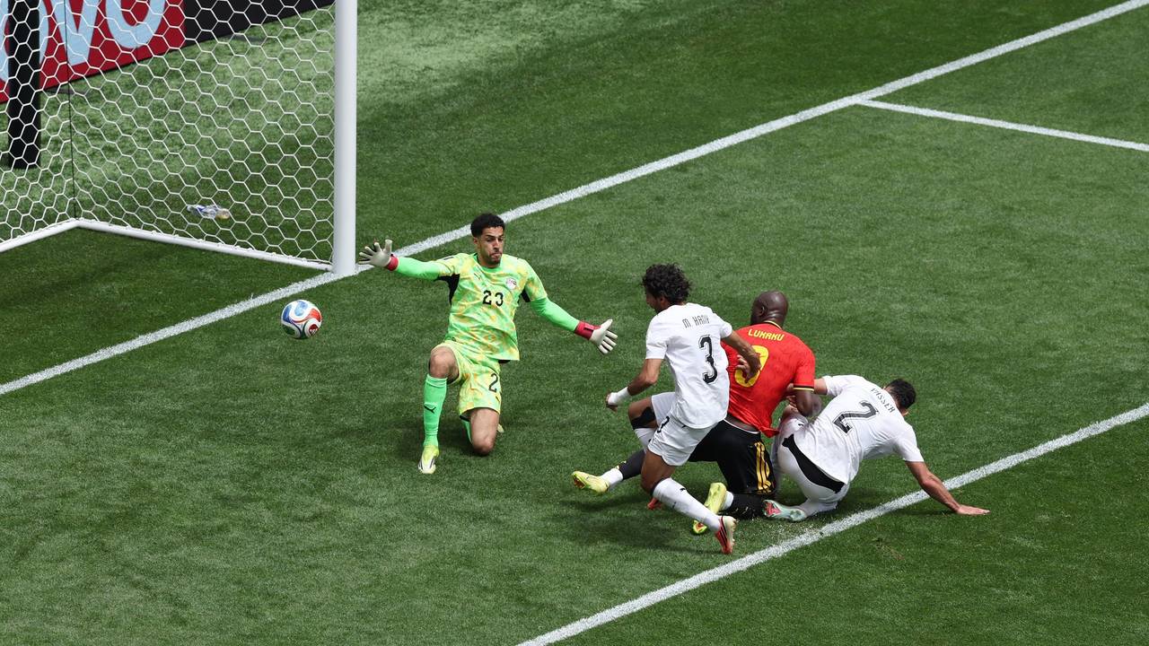 Tor für Belgien gegen Ägypten bei der WM 2026.
