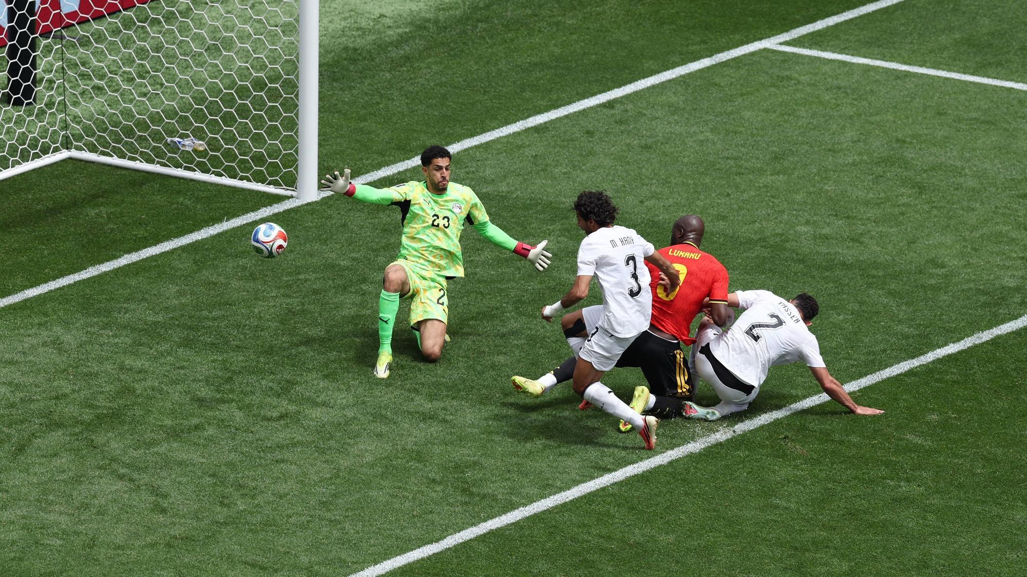 Tor für Belgien gegen Ägypten bei der WM 2026.