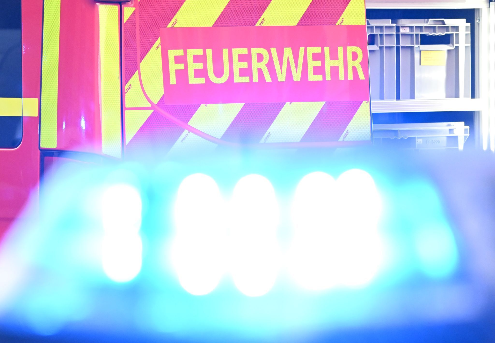 Brand in Kleingartenanlage - zwei Menschen in Krankenhaus
