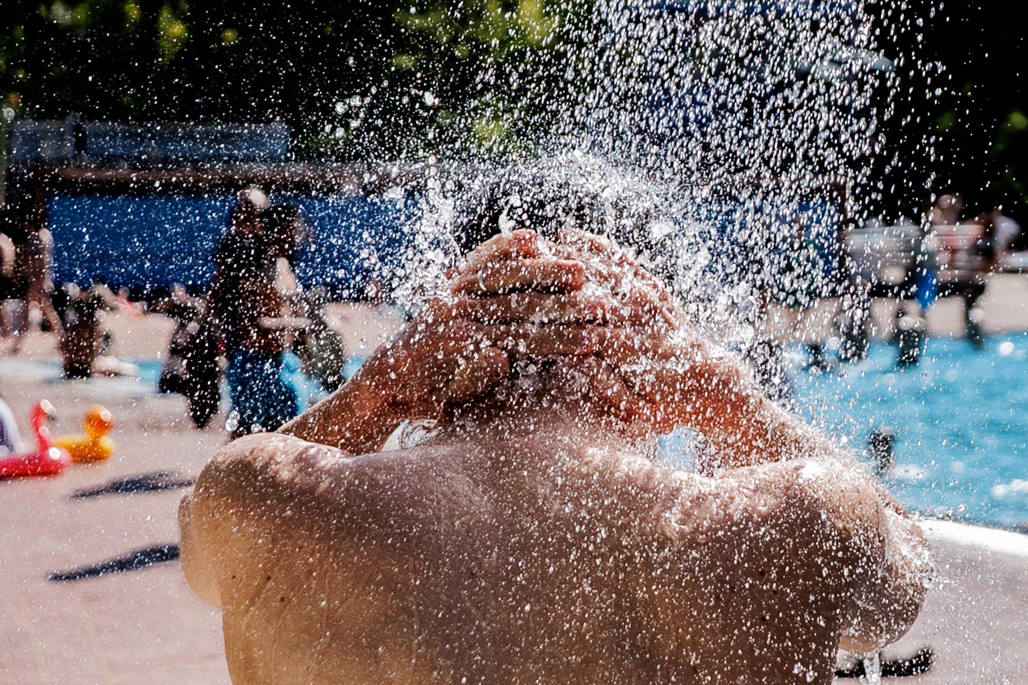Sommer im Freibad