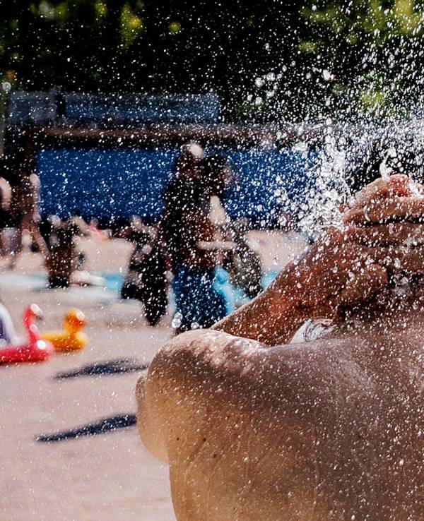 Sommer im Freibad