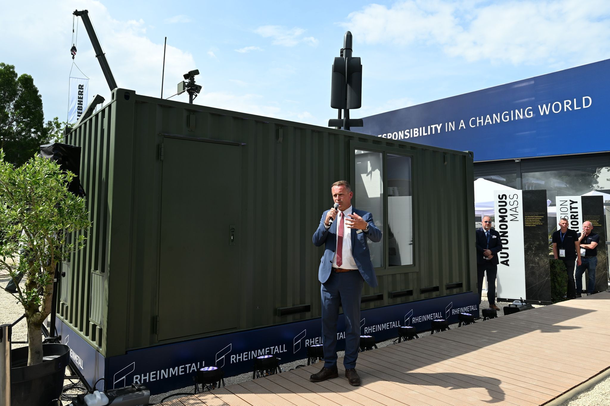 Abschuss-Container für Kamikaze-Drohnen