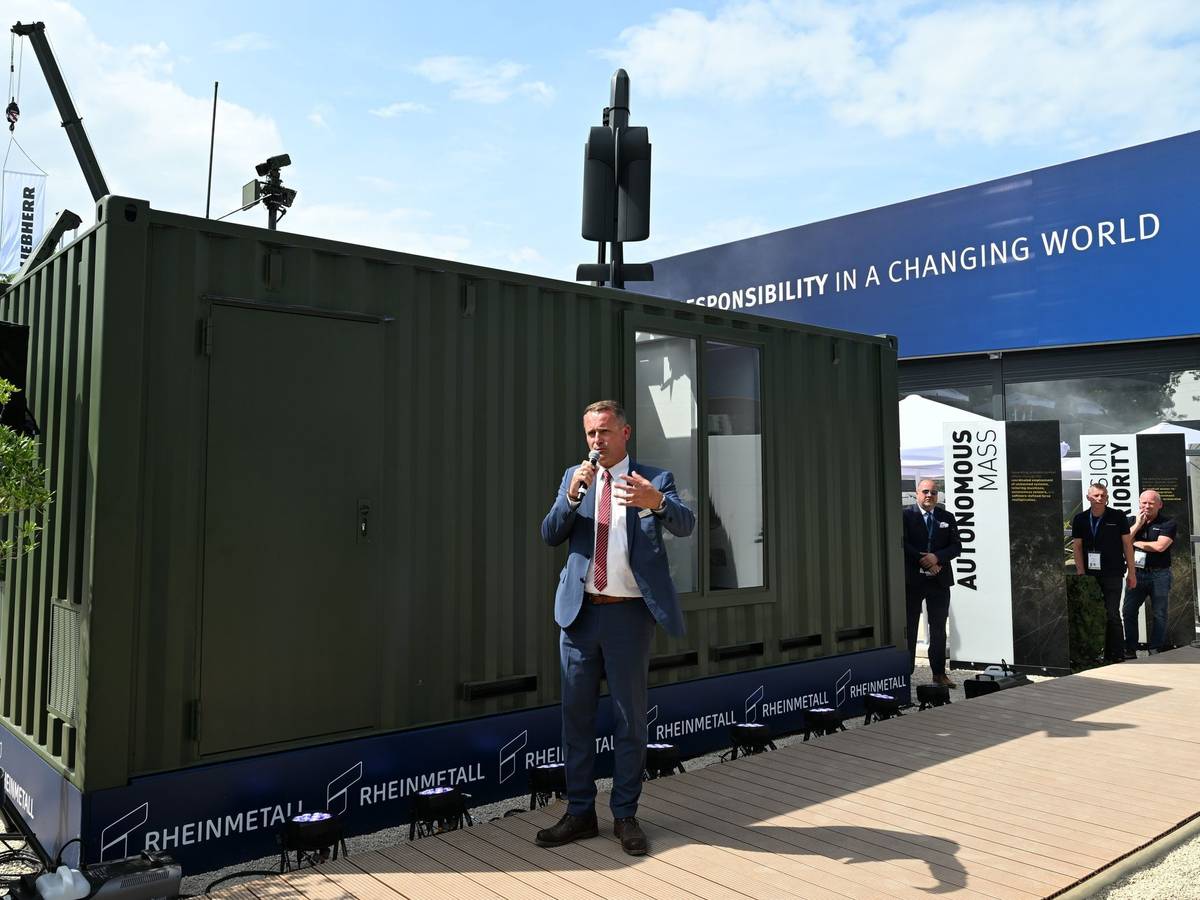 Abschuss-Container für Kamikaze-Drohnen