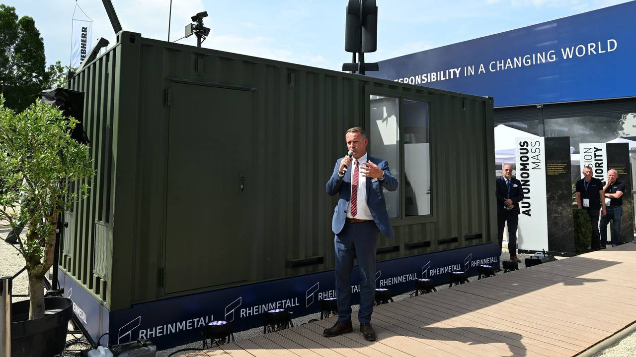 Abschuss-Container für Kamikaze-Drohnen