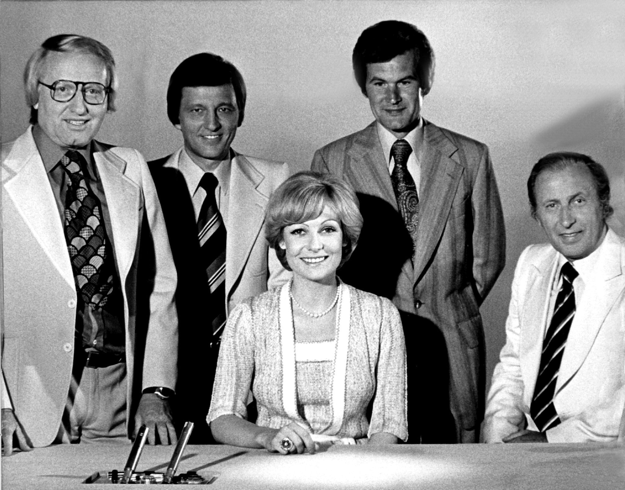 Dagmar Berghoff als erste «Tagesschau»-Sprecherin 1976
