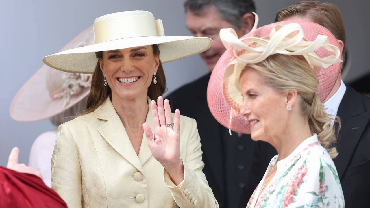 Prinzessin Kate und Herzogin Sophie bei der jährlichen Feier des Hosenbandordens.
