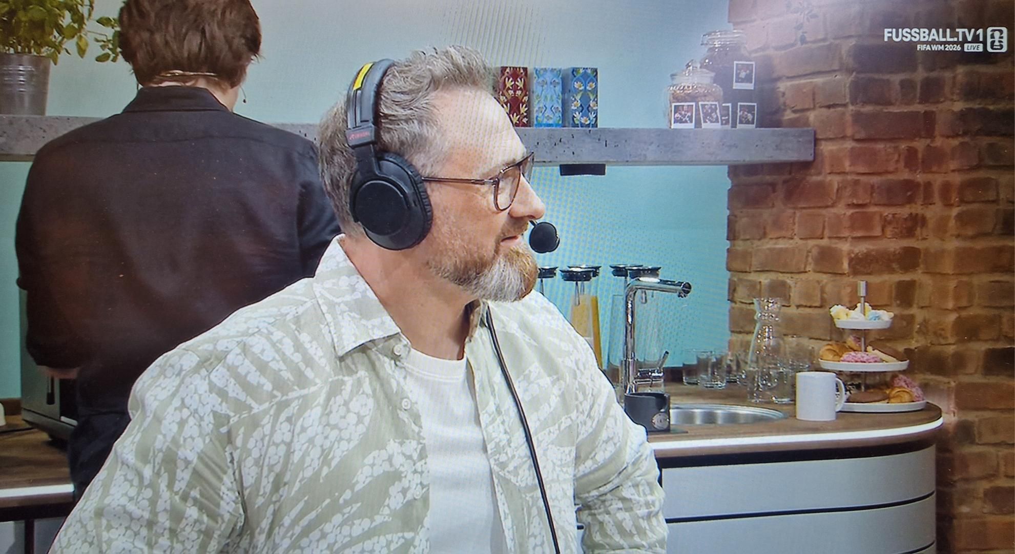 Robby Hunke am 16. Juni 2026 im „Breakfast Club“ von MagentaTV.