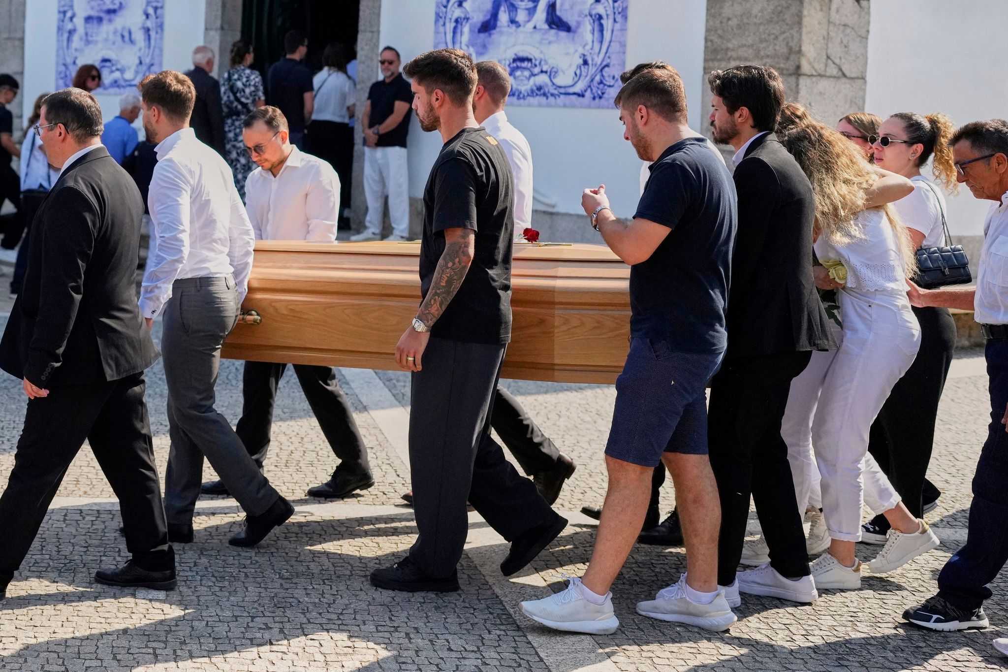 Beerdigung von Diogo Jota in Portugal